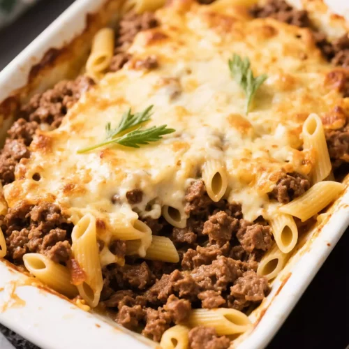 Ground Beef Pasta Bake Recipe: Perfect Comfort for Busy Families 6 Ground Beef Pasta Bake
